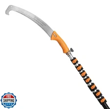 5-30 ft Pole Saw for Tree Trimming // Manual Telescopic Long Pole Tree Trimme