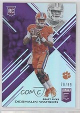 2017 Panini Elite Draft Picks Aspirations Purple 79/99 Deshaun Watson #104 uk2