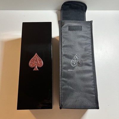 Armand de Brignac Ace Of Spades Rose Champagne Box And Bag NO BOTTLE