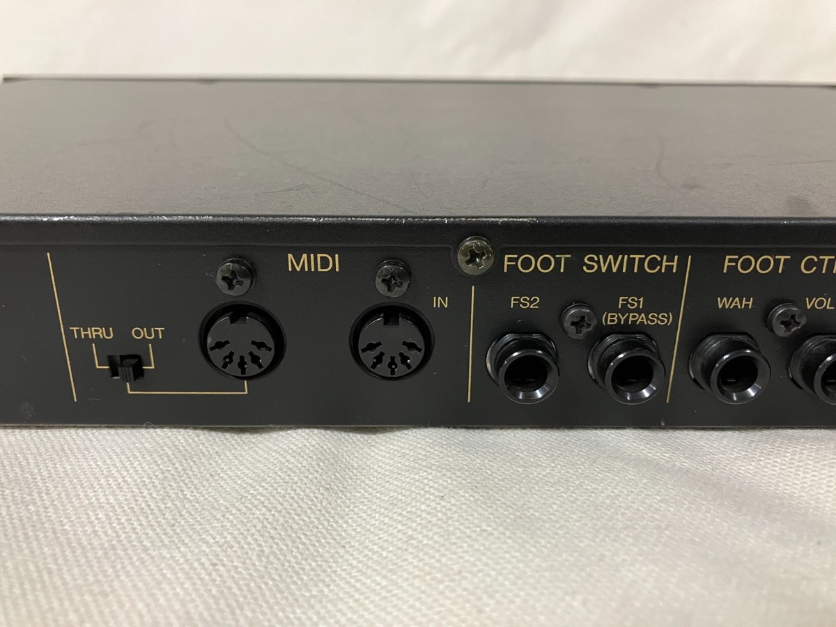【美品】YAMAHA FX770 GUITAR EFFECT PROCESSOR YAMAHA FX770 Guitar Multi Effects Processor Japan Vintage Tested