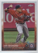 2015 Topps Chrome Refractor Ian Desmond #56 0a3