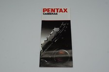 Pentax Cameras Catalog Brochure 1991