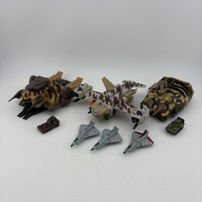 Vintage 1989 Kenner Mega Force  (3) Thunderwolf Helicopter /Tar Traks /Scorpion