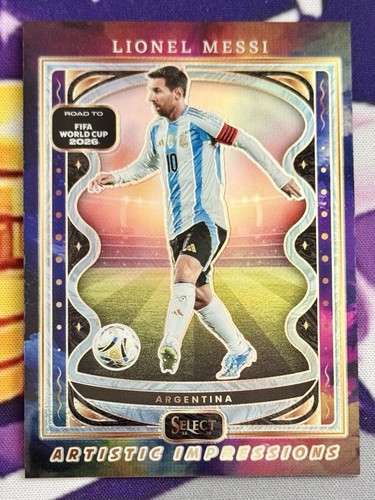 Lionel Messi - 2025-26 Panini Select FIFA World Cup #10 Artistic Impressions SSP