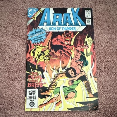 DC Comics Arak Son of Thunder #2 1981 Bronze Age Vintage First Printing Comic