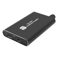 Portable Audio HIFI Headphone Amplifier Earphone AMP W/ 3.5mm Audio USB Cable