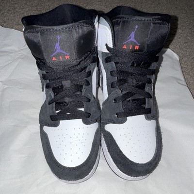 Jordan 1 Retro High Court Purple White Size 7Y