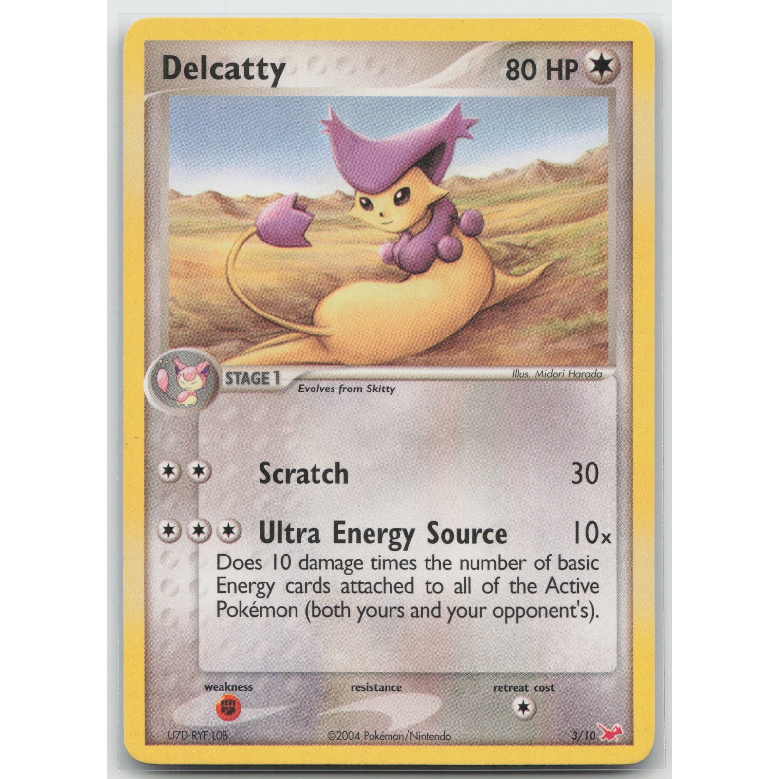 Delcatty EX Trainer Kit 1: Latias & Latios 3/10 C MP Pokemon