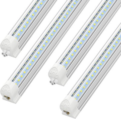 LED Tube Lights 40W 4FT, 4-Pack, 6000K - Garage/Ceiling Fixture (T8 Replacement)
