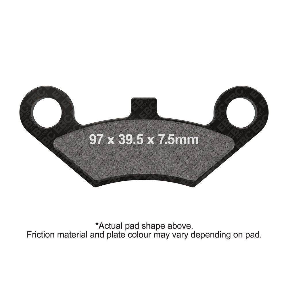 EBC R Brake Pads Front Left for CFMoto CF 625 C-Force X6 Terralander 2011 - 2015