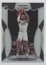 2019-20 Panini Prizm Draft Picks Silver Prizm Dewan Hernandez #63 6f5