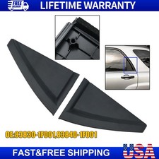For 05-10 Kia Sportage Rear Left Right Door Pillar Delta Molding Corner Garnish