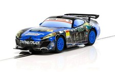Scalextric Team GT Zombie 1:32 Slot Race Car C3959, Black & Blue (US IMPORT)