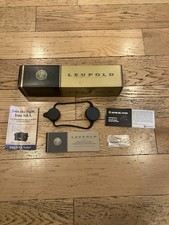 Leupold VX-2 3-9x40mm CDS Box, End Caps, Tool And Paperwork NO SCOPE