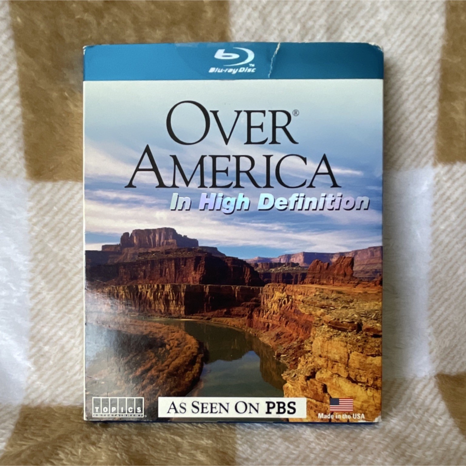 TOPICS Entertainment Over America Blu-ray Widescreen Tom Skerritt
