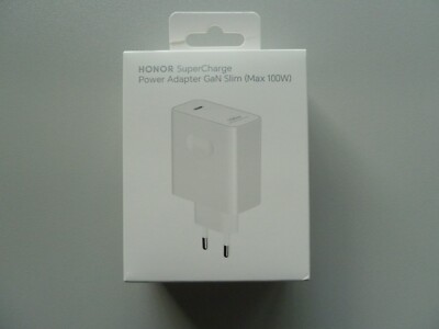 HONOR  SuperCharge  Power Adapter GaN Slim (Max 100W) Neu