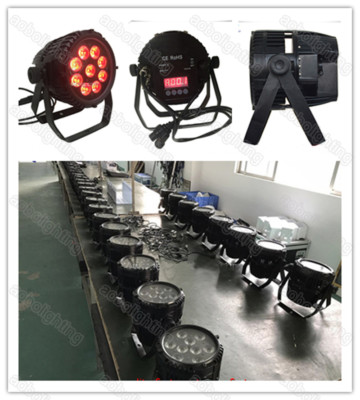 IP65 outdoor 9x12W RGBWA5in1 battery operated led par light wireless led uplight