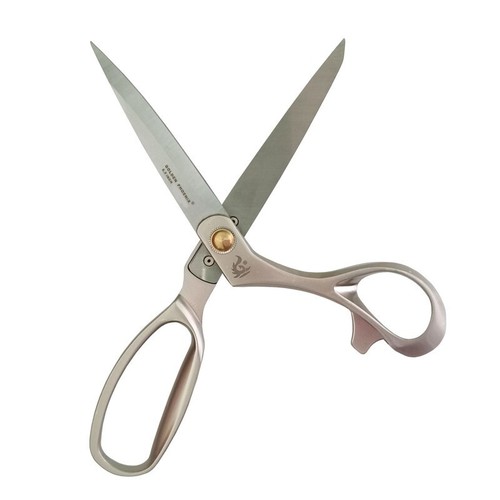 TAILORS SCISSORS DRESSMAKING FABRIC CRAFT STAINLESS STEEL ZINC ALLOY HANDLE - Picture 6 of 11