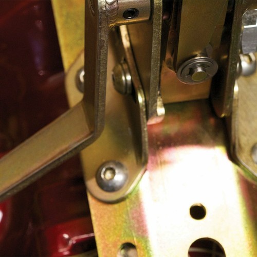 Ford C4 Single Action Shifter Kit 23" Arm w/ Dual Bend and Black Knob custom rod - Picture 5 of 7