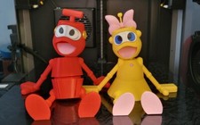 ROBOT NONO et NANETTE - Nono le petit robot et Nanette Assis - Ulysse 31