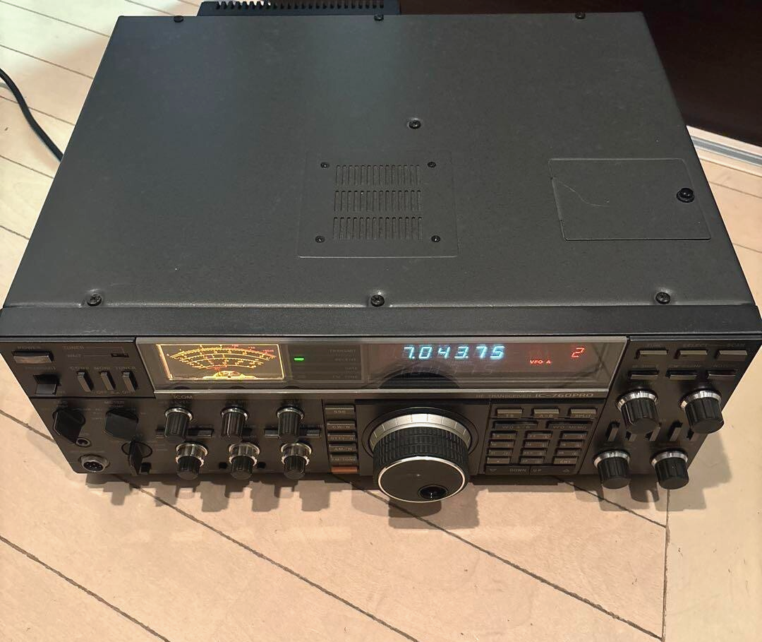 ICOM IC-760PRO 100w 動作品です 茅野市周辺で手渡し希望です