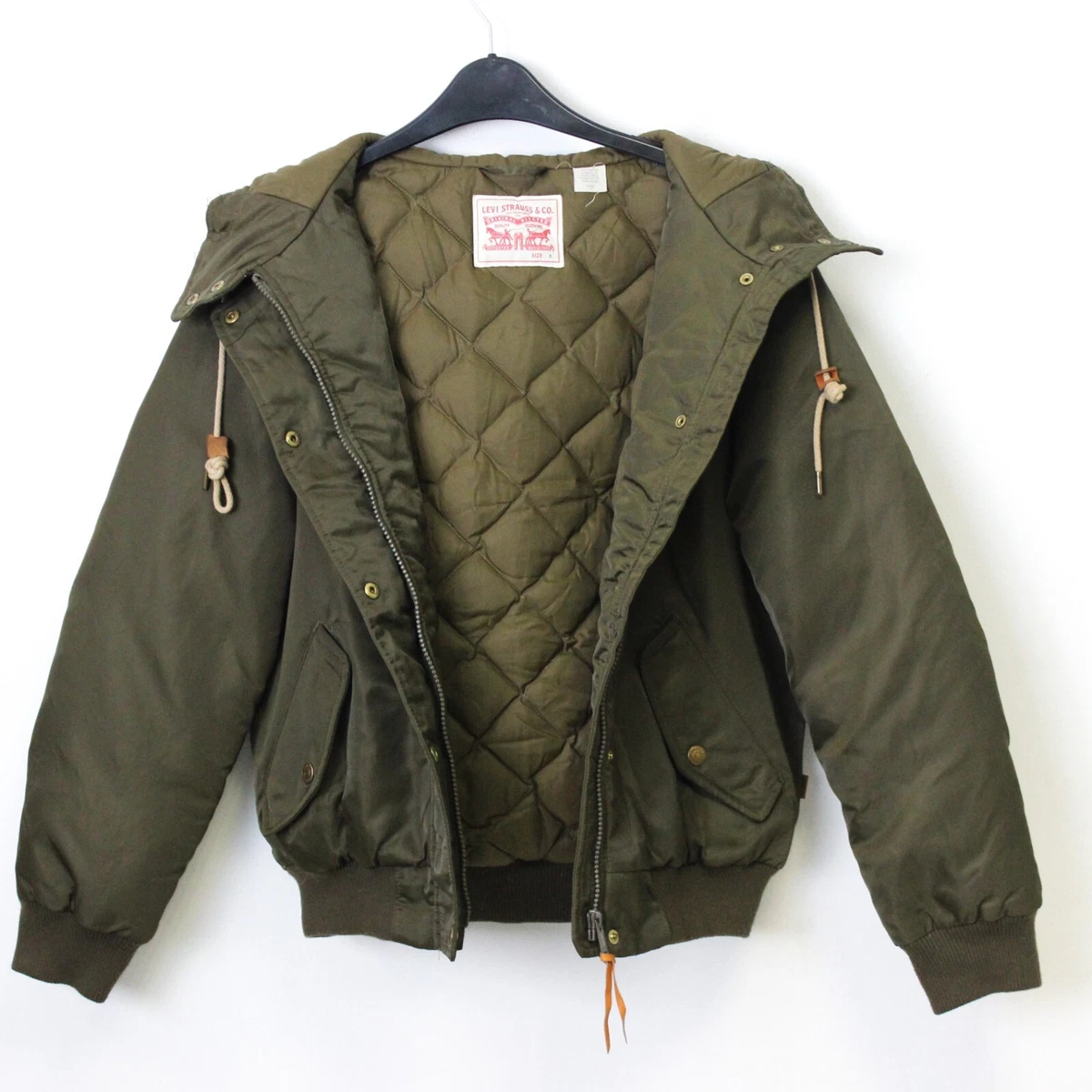 Levi s Strauss FEMME S Bas Doudoune Bomber Manteau Capuche