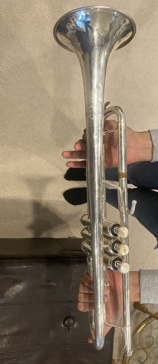 Bach Stradivarius Model 37 w/case. Used and in decent Bach Stradivarius Model 37 w/case. Used and in decent