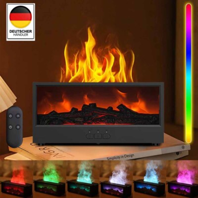 Aroma Diffuser Mit Flammen Effekt Luftbefeuchter Diffusor Für ätherische Öle