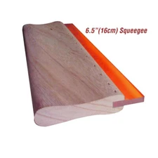 6.5 Inch Silk Screen Printing Squeegee Ink Scraper Scratch Board 75 Durometers
