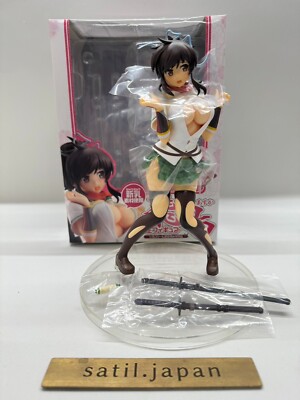 [USED] Chara Ani Senran Kagura Asuka 1/8 Scale One Place Soft Figure Japan