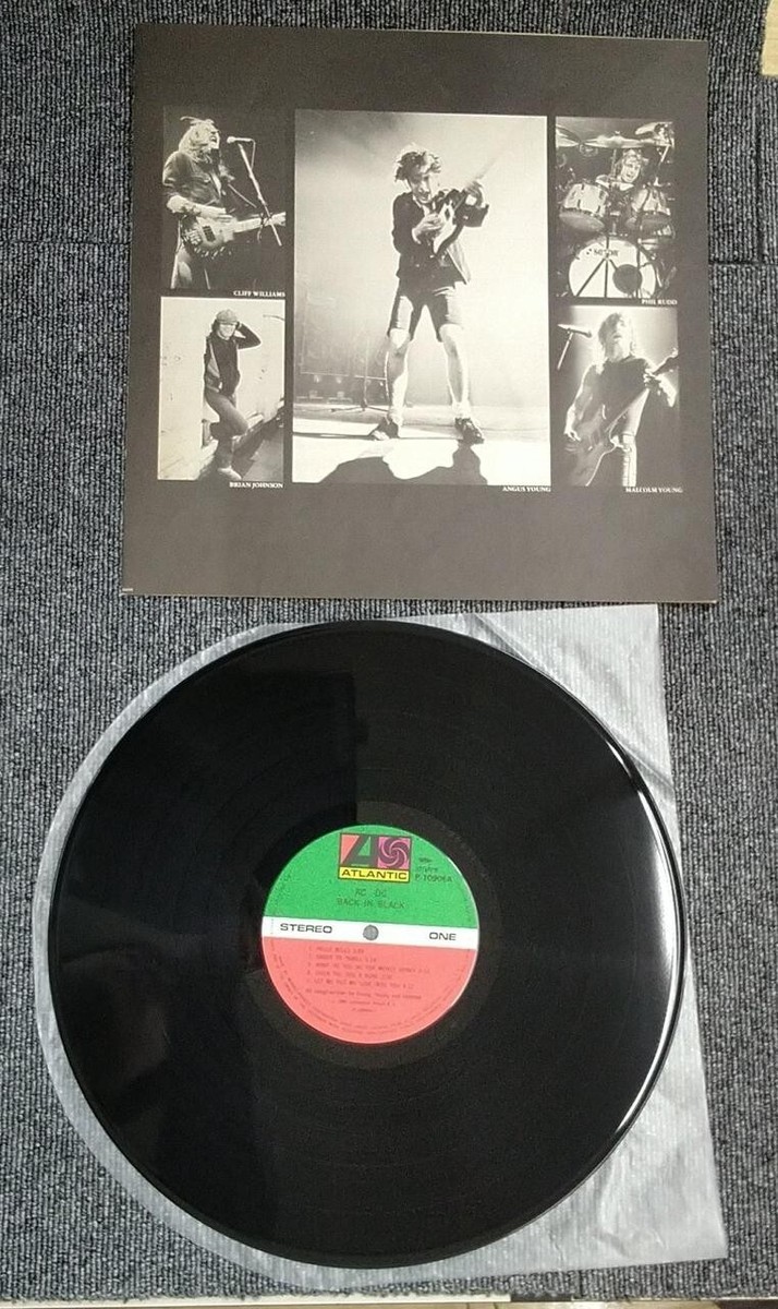その他 LP AC/DC Back In Black P10906A ATLANTIC /00260 AC/DC BACK IN BLACK 1980 ATLANTIC P10906A JAPAN LP OBI