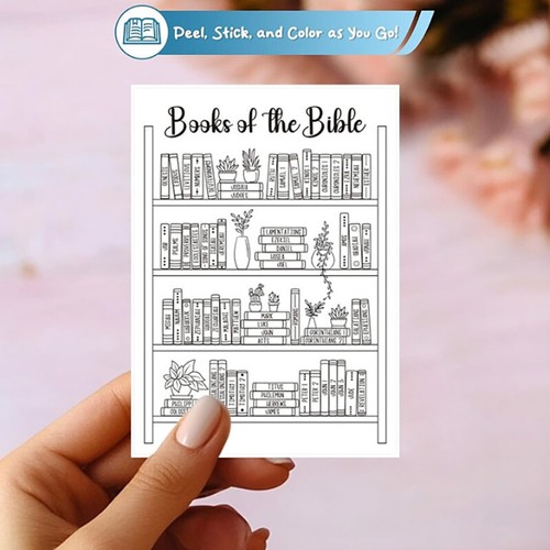 5/8 Pcs Bible Reading Tracker Bookmark Stickers For Old And New Testaments _wa - Photo 8/15