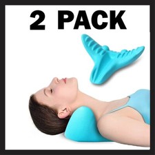 2 PACK Neck and Shoulder Relaxer, Cervical Traction Device Neck Stretcher