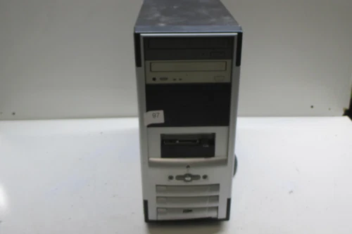 Retro Black Sleeper ATX Computer Case Case