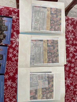 United Nations New York Stamp Collection 1995 Set Of Three!!! | eBay
