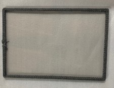 Alaska 9" x 13" Wood Stove Glass with Tape Glass Gasket