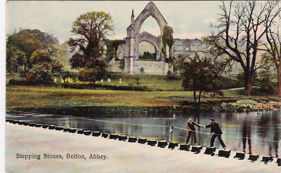 Stepping Stones, BOLTON ABBEY, Wharfedale, Yorkshire