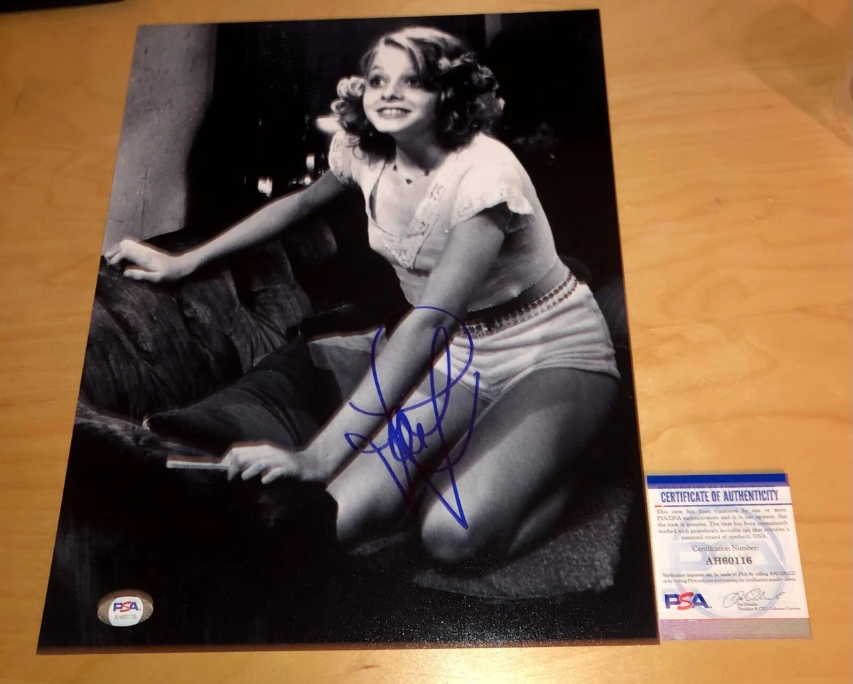 Jodie Foster Silence of the Lamb Taxi Driver Signed Autographed