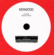 Service manual for Kenwood audio recorder by model on dvd in pdf format