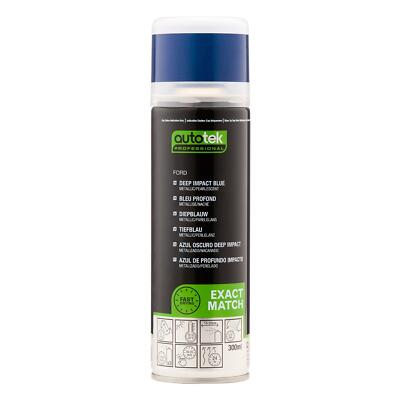 Autotek Exact Match schnelltrocknender Aerosol-Sprühlack Ford Deep Impact Blue 300 ml