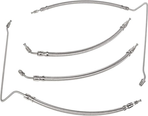 Trim Tilt Hydraulic Ram Cylinder Hose Kit For Mercruiser Alpha 1 2 Bravo 1 2 3 - Picture 7 of 10