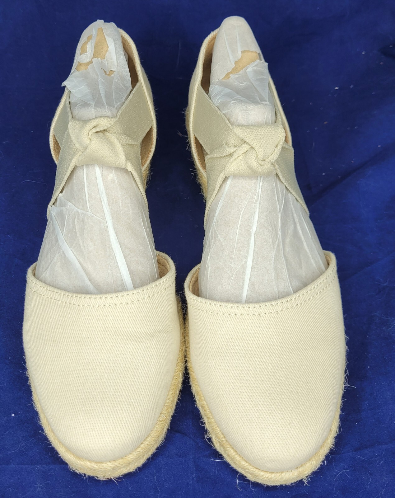 Life Stride Velocity 2.0 Kascade Espadrilles Natural Canvas \u0026 Jute Wedge  Sz: 9M