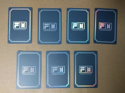 Official] BTS FILA NOW ON Collection NIGHT TIME Photocard set | eBay