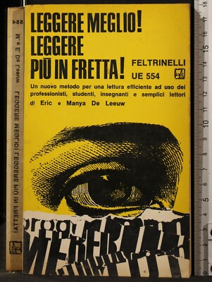 BESSER LESEN! SCHNELLER LESEN!. DER LÖWE. FELTRINELLI. 1ED.