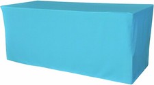 New Creations Fabric Foam Inc, Polyester Rectangular Fitted Tablecloth