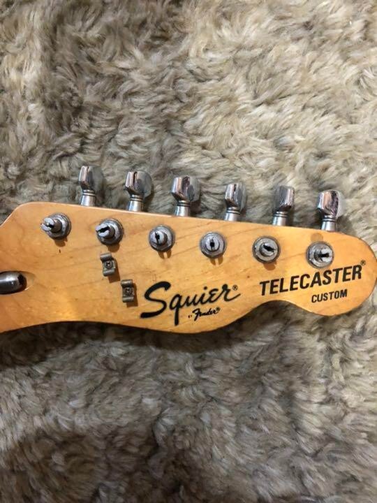 Squier Fender Classic Telecaster Custom Electric guitar Musical