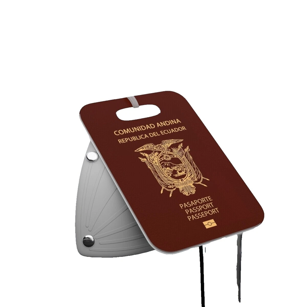 Etiquetas de Equipaje de Viaje de plástico