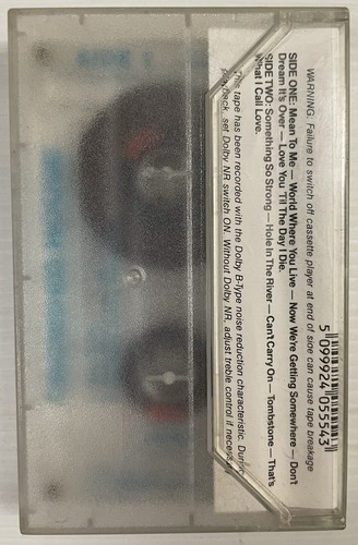 Crowded House Debut Music Cassette Tape TC-ST-240555 Capitol 1986 Original - Picture 10 of 24