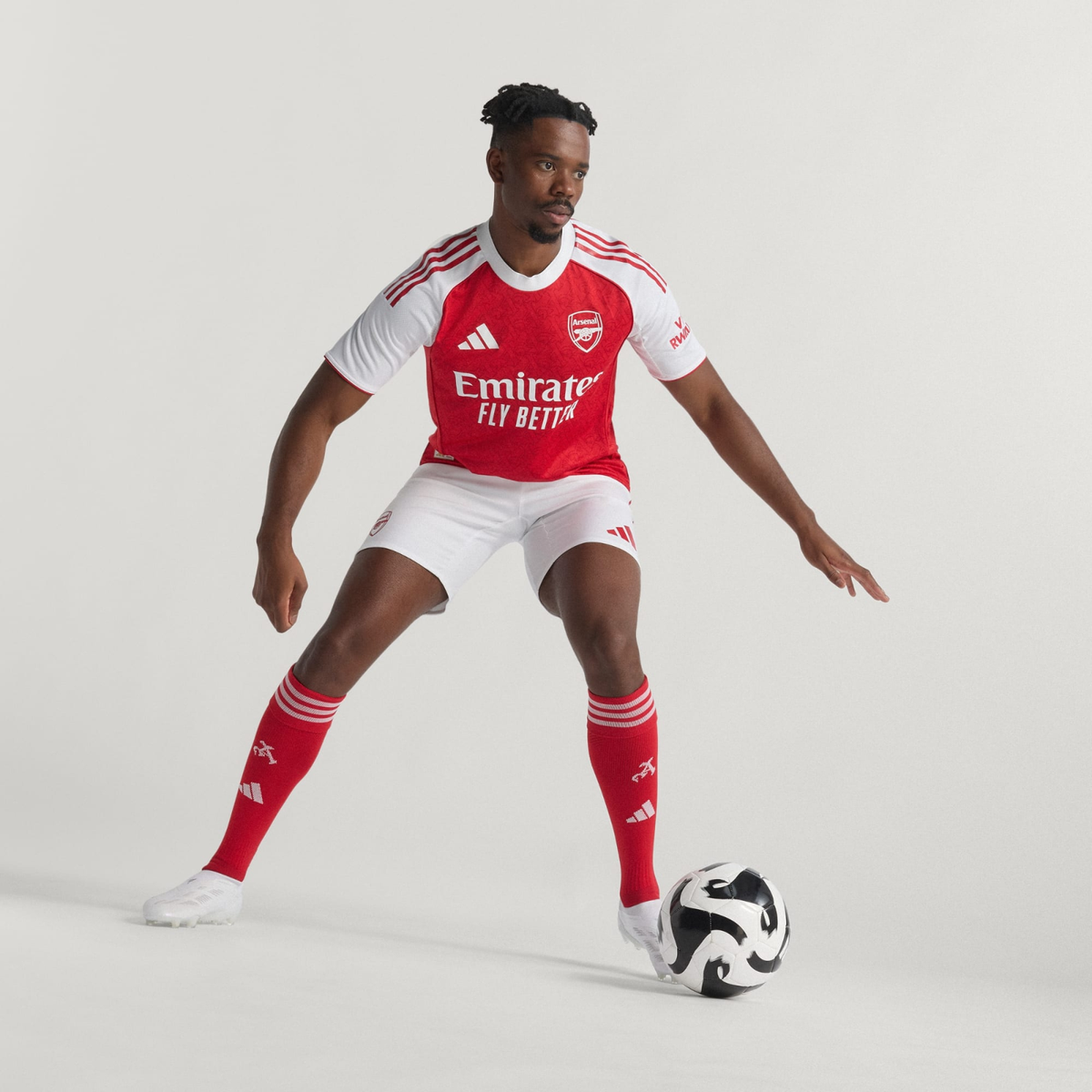 adidas Arsenal 25/26 Home Authentic Jersey JI9516 Japan Size | eBay