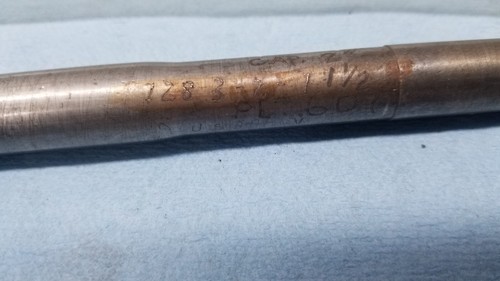 ITW 5/8"-36 Serrated Broach Splined hole 24513 PL.607 128-3-2-1 24" OAL Aircraft - Picture 8 of 21